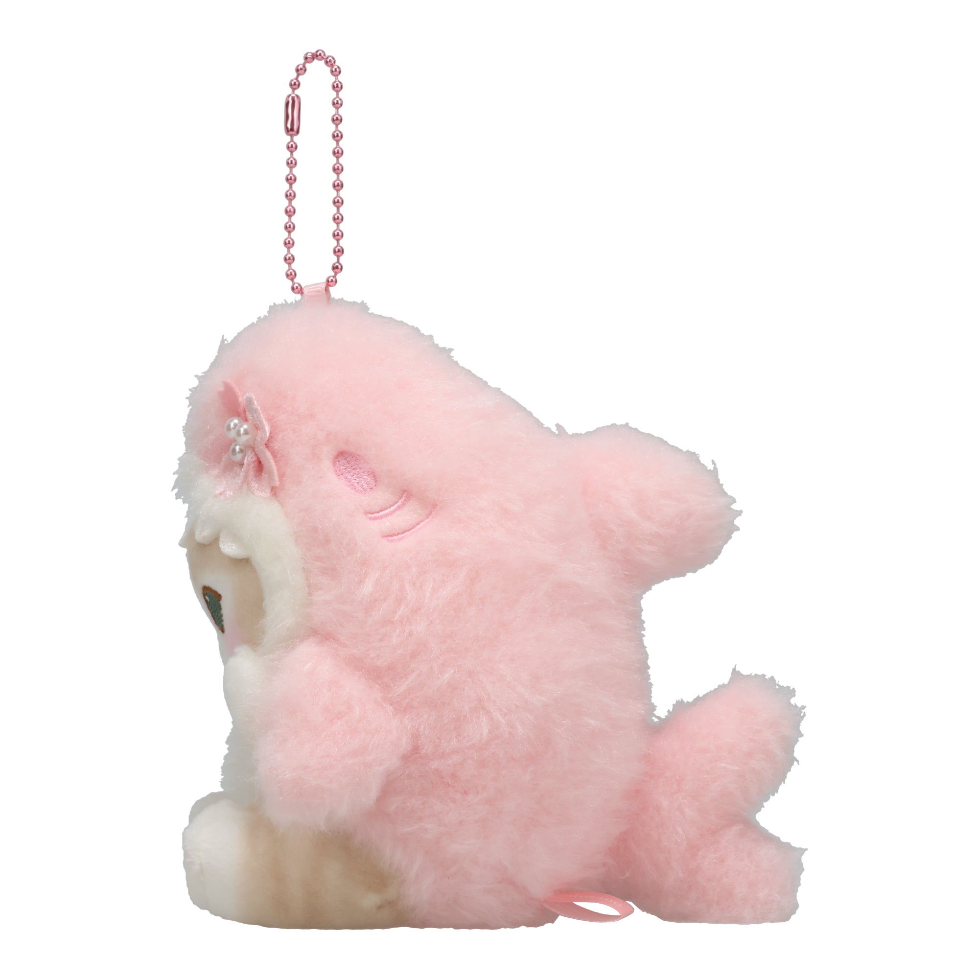 mofusand Shark Cat Sakura Keychain Plushie