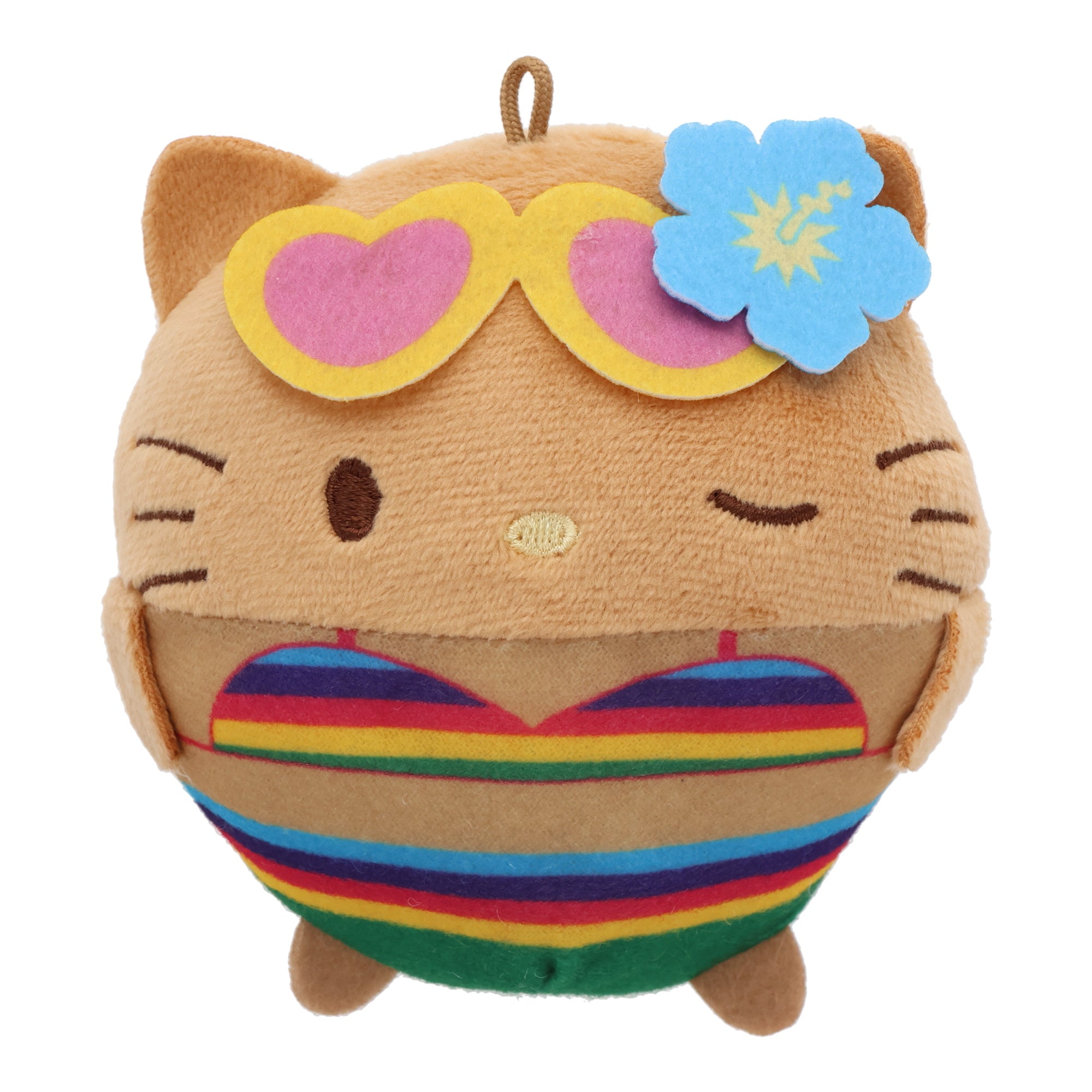 Sanrio Round Suntan Mini Plushie