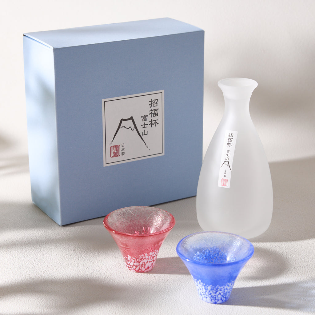 Lucky Mt. Fuji Cold Sake Set