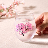 Color-changing Sakura Glass Pair