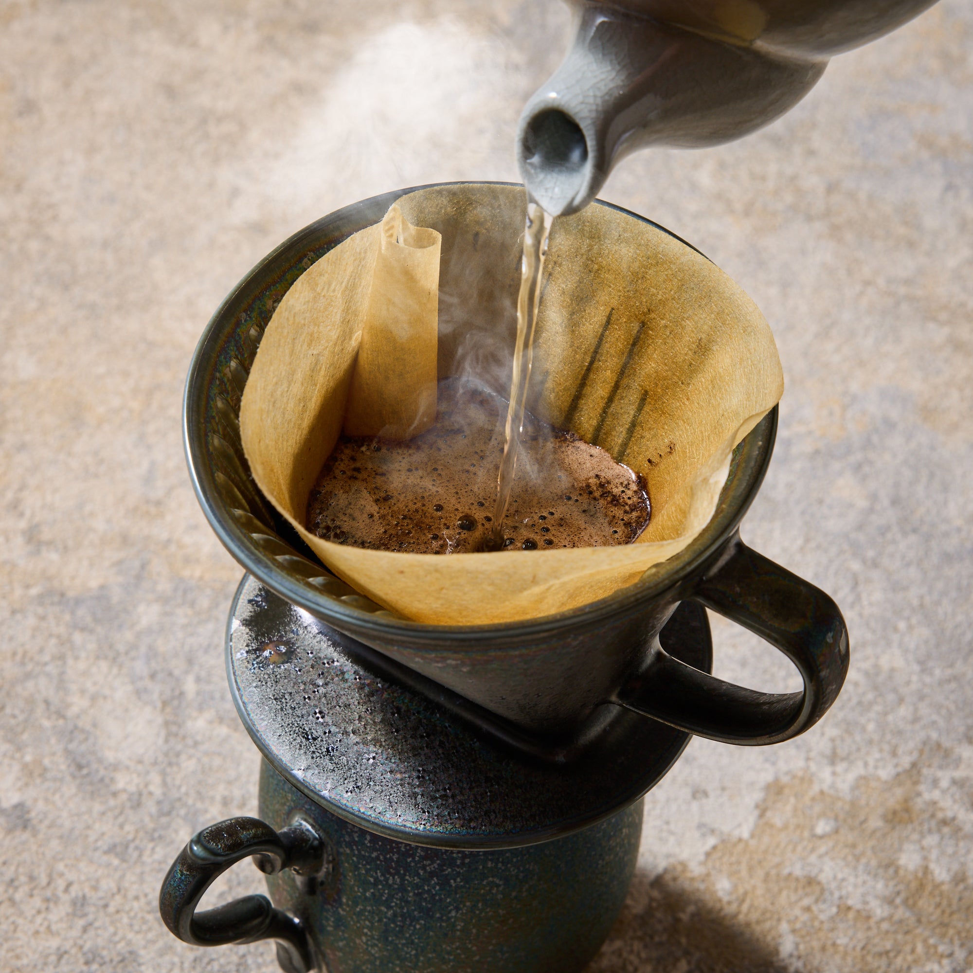 Marumo Takagi Smoked Luster Coffee Dripper