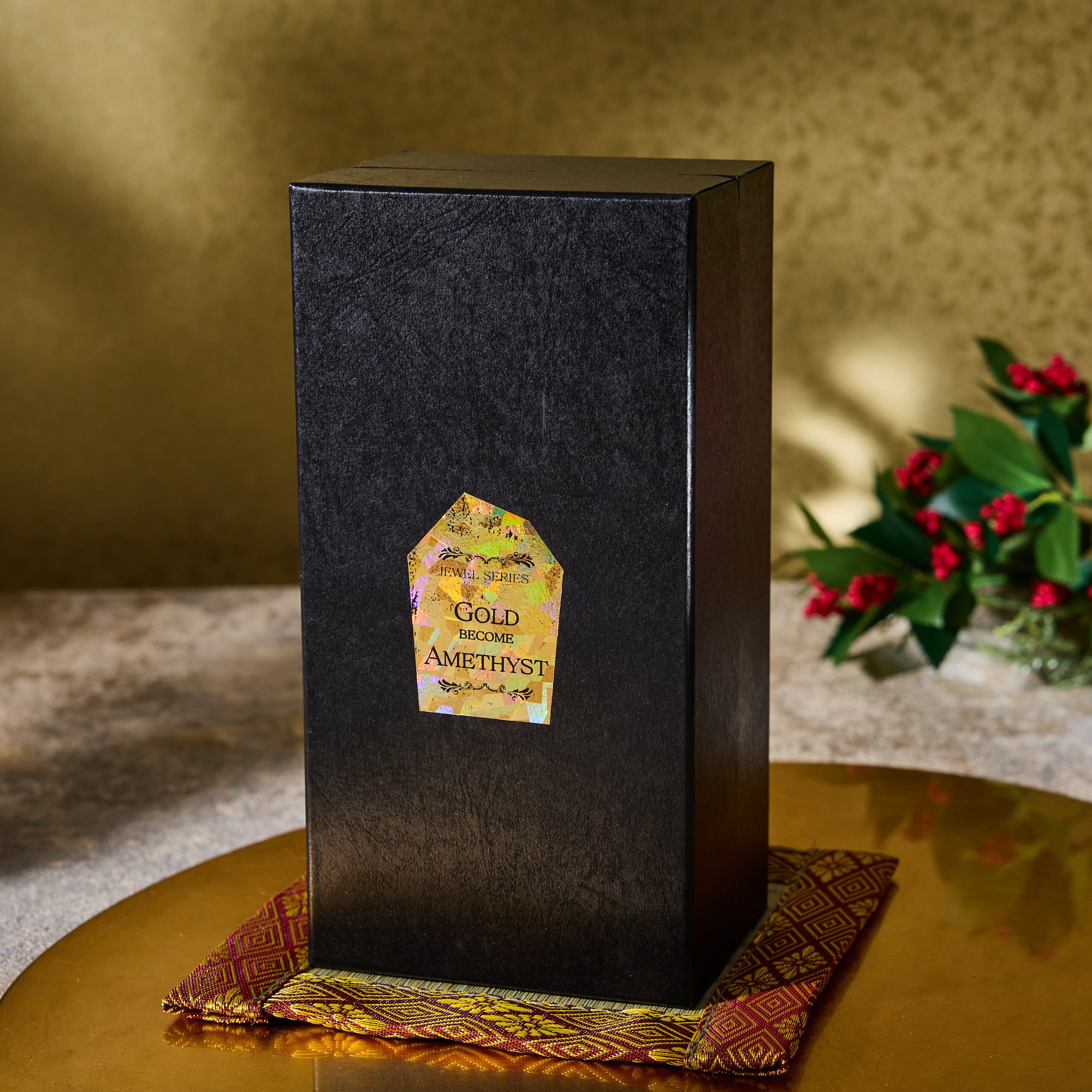 Mino Kiriko Hokusai Glass