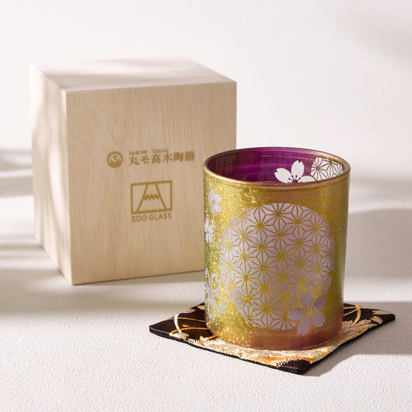 Mino Kiriko Sakura & Asanoha Pattern Glass – Japan Haul