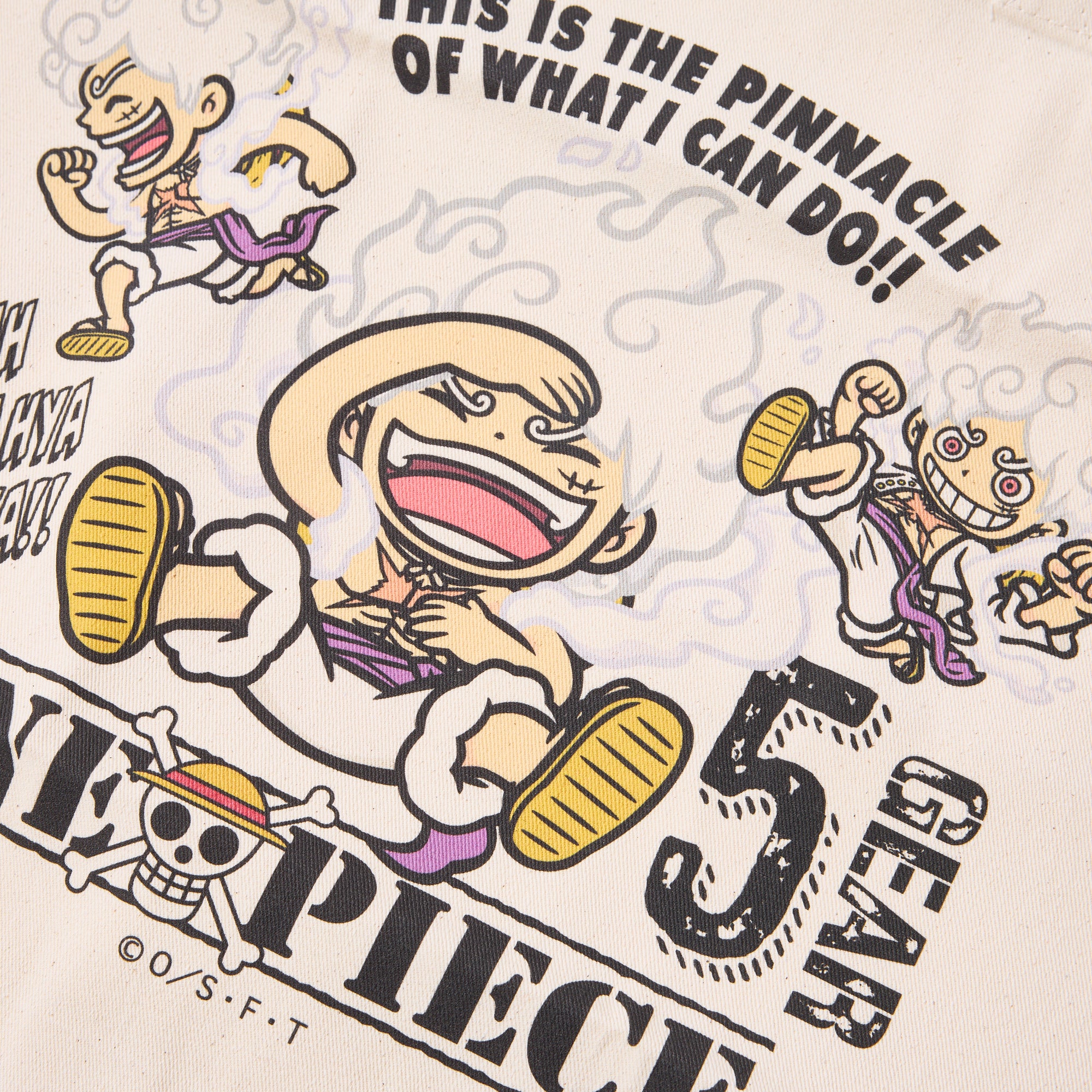 One Piece Monkey D. Luffy (Gear 5) Tote Bag