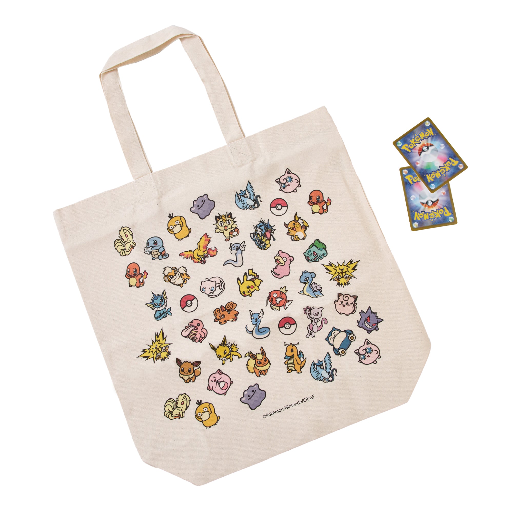 Pokemon Various Character Tote Bag