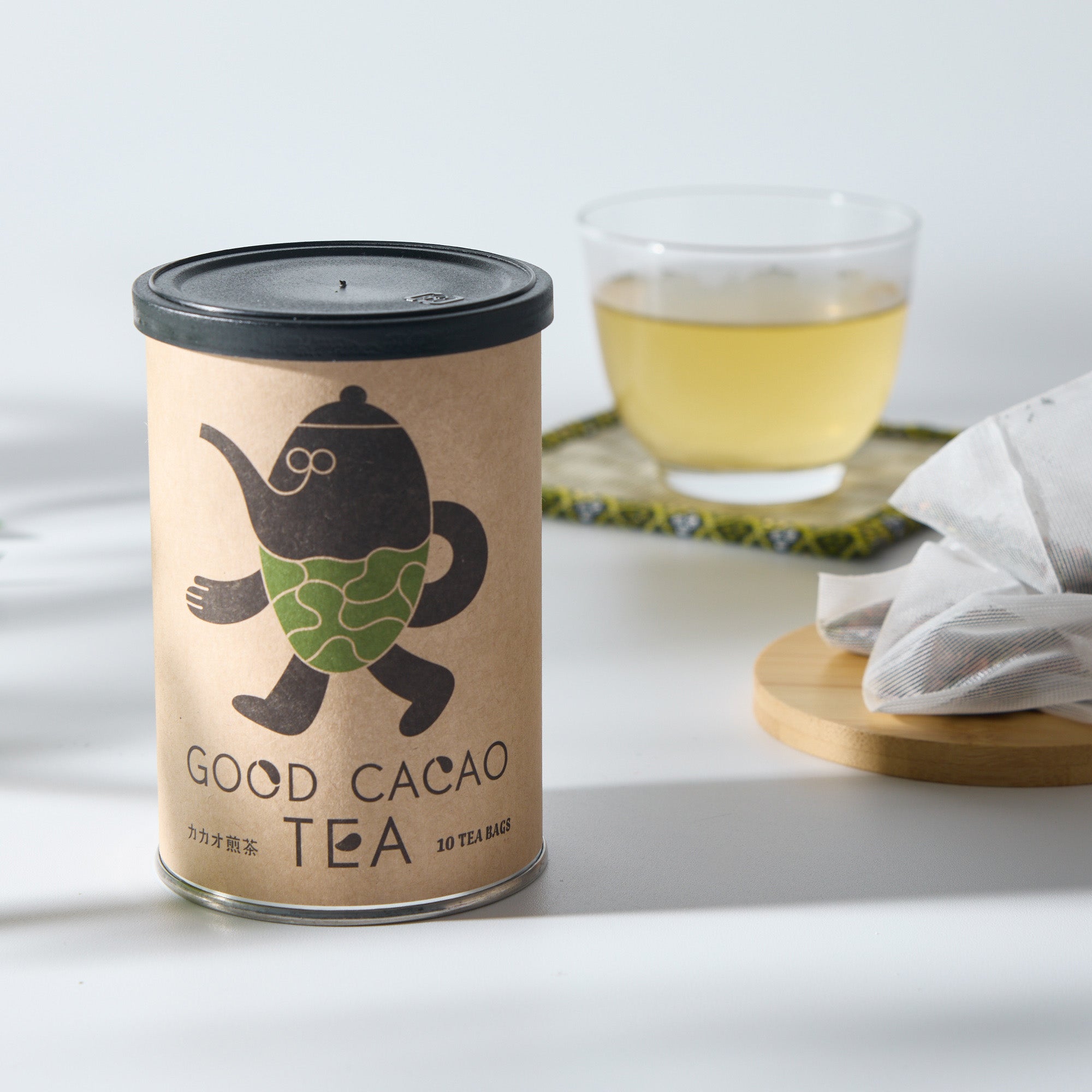 Cacao Sencha Tea Can (10 Bags)