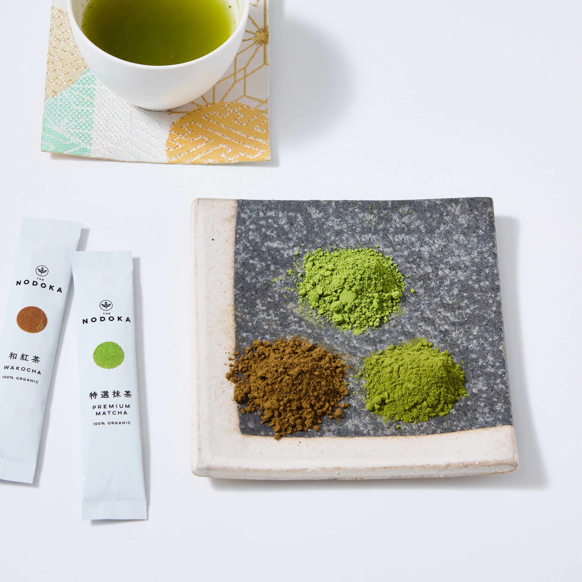 NODOKA Japanese Tea Powder Set (6 pieces)