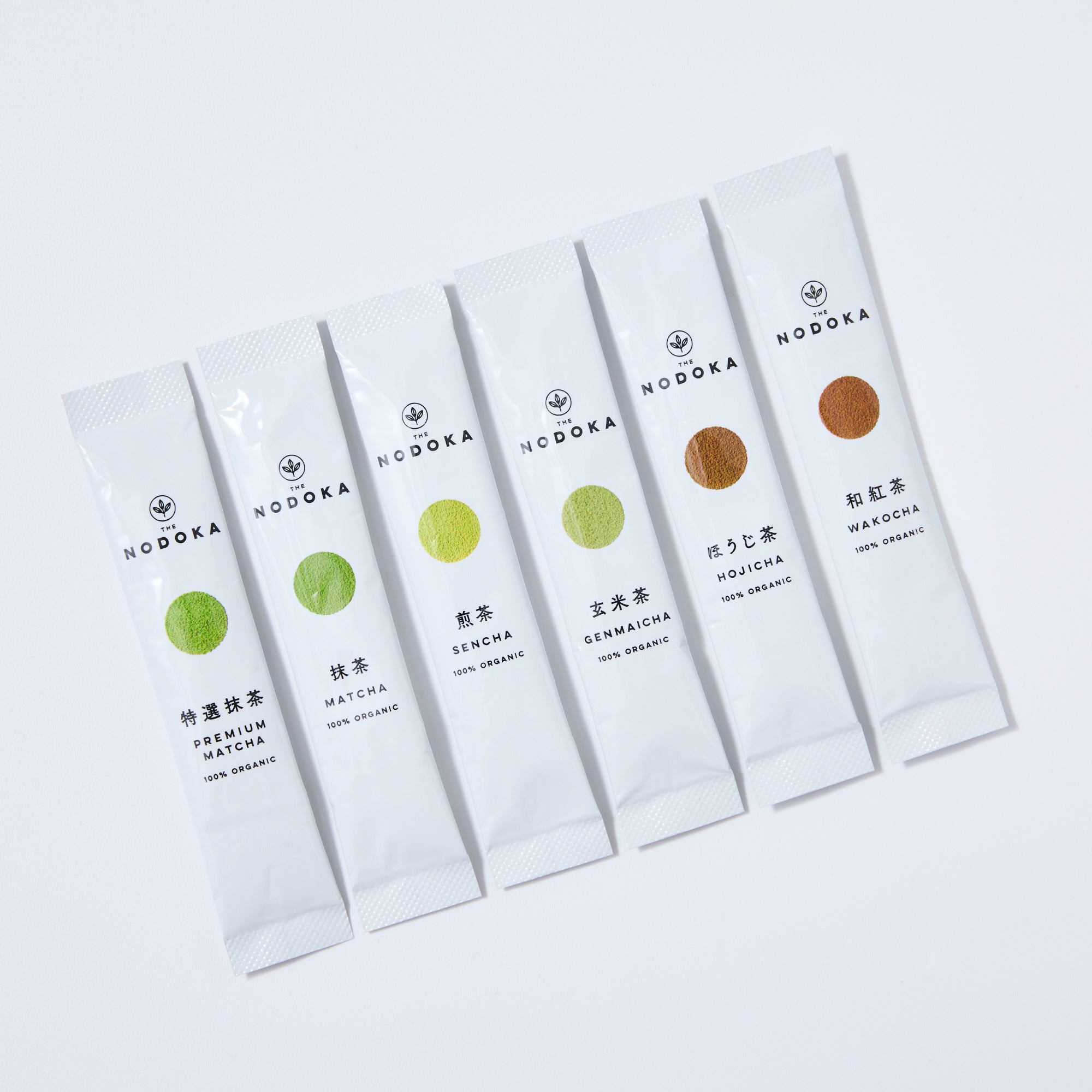 NODOKA Japanese Tea Powder Set (6 pieces)
