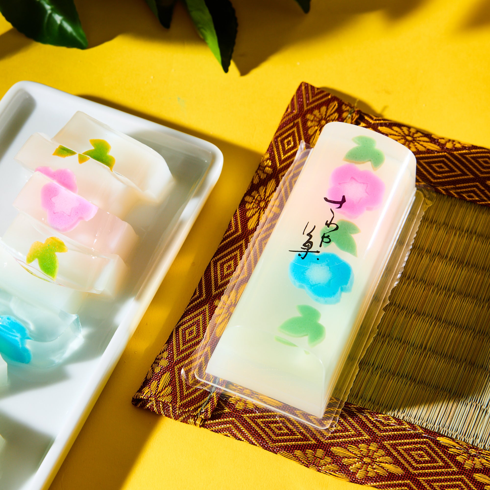 Flower & Yogurt Wagashi Jelly