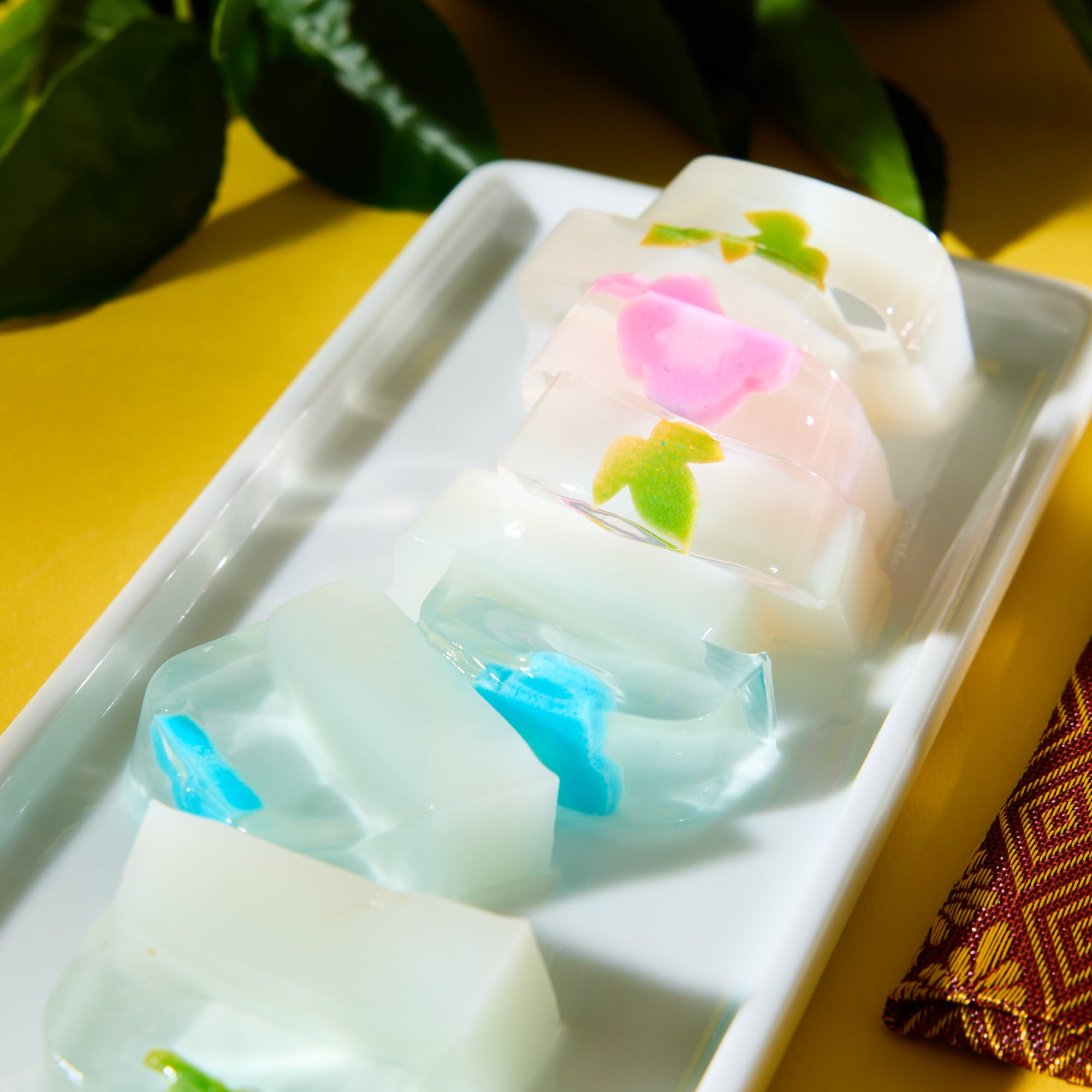 Flower & Yogurt Wagashi Jelly