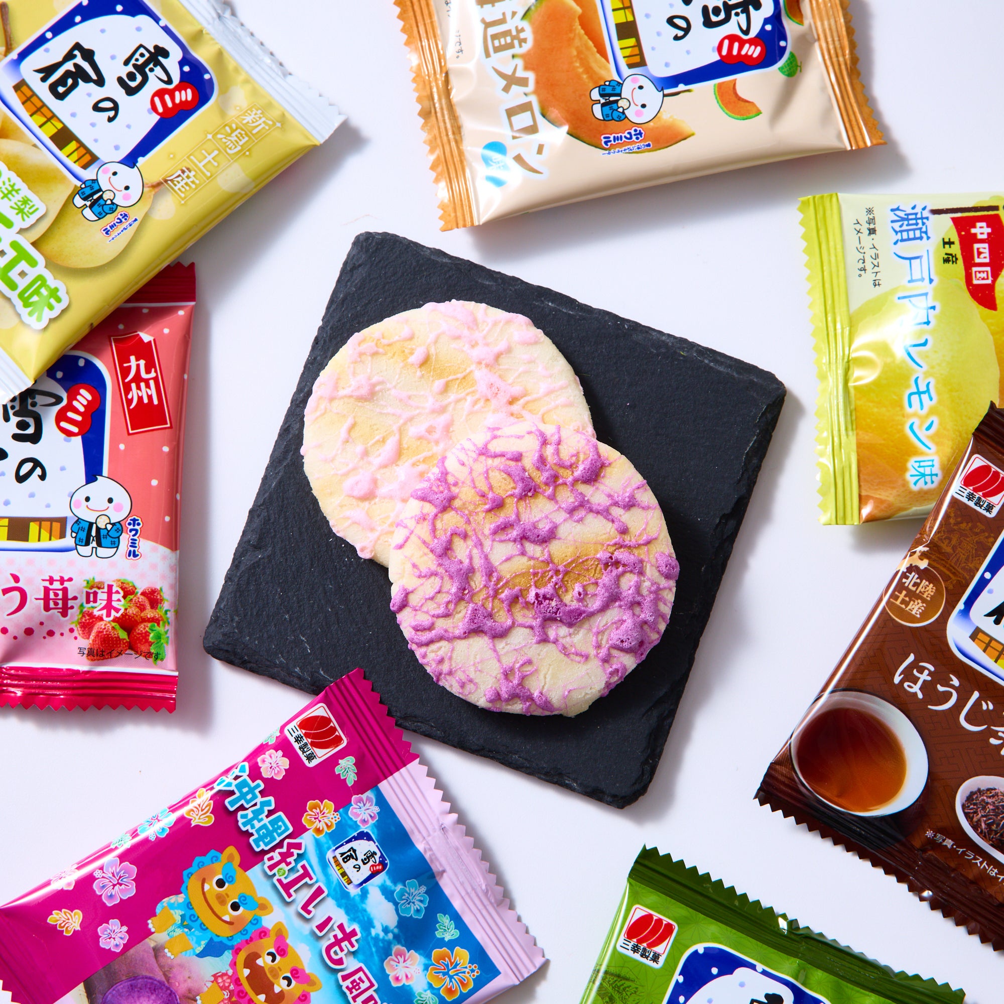 Japanese Sweet and Salty Senbei Assortment (18 pieces)