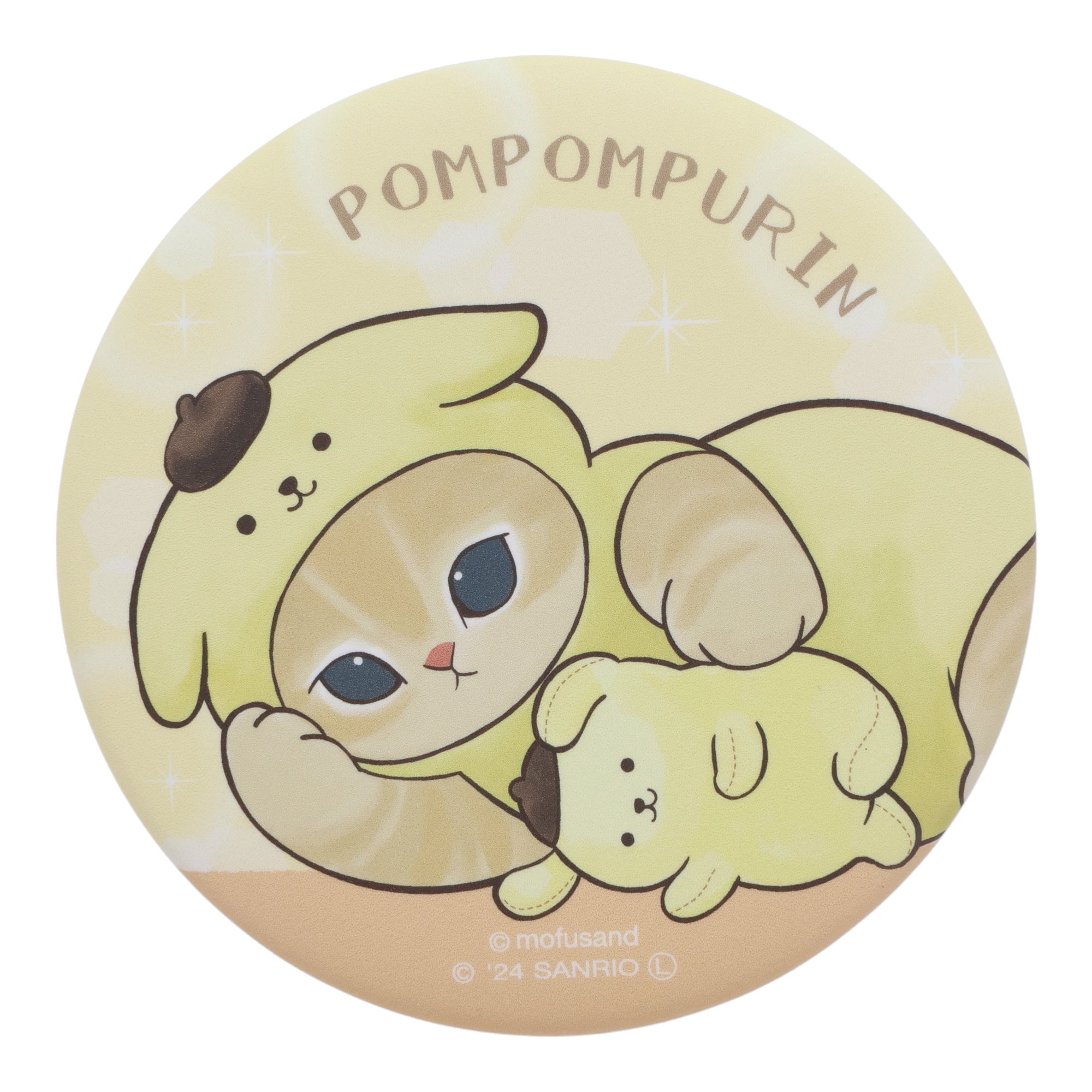 mofusand × Sanrio  Can Badge