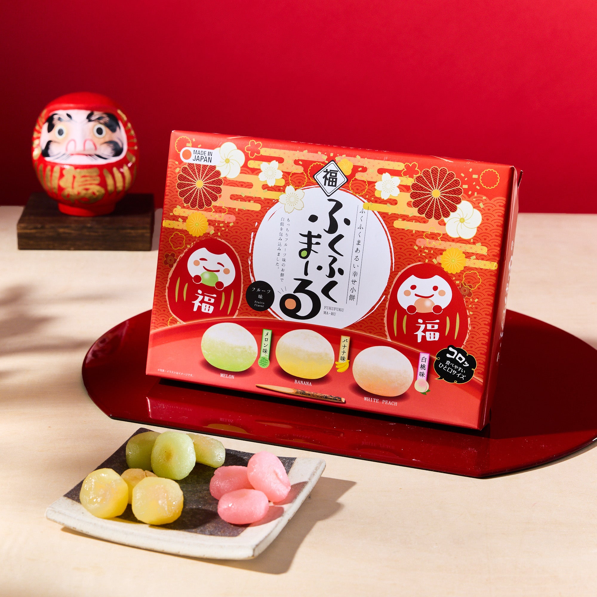 Fruit Mochi Assortment (24 pieces)