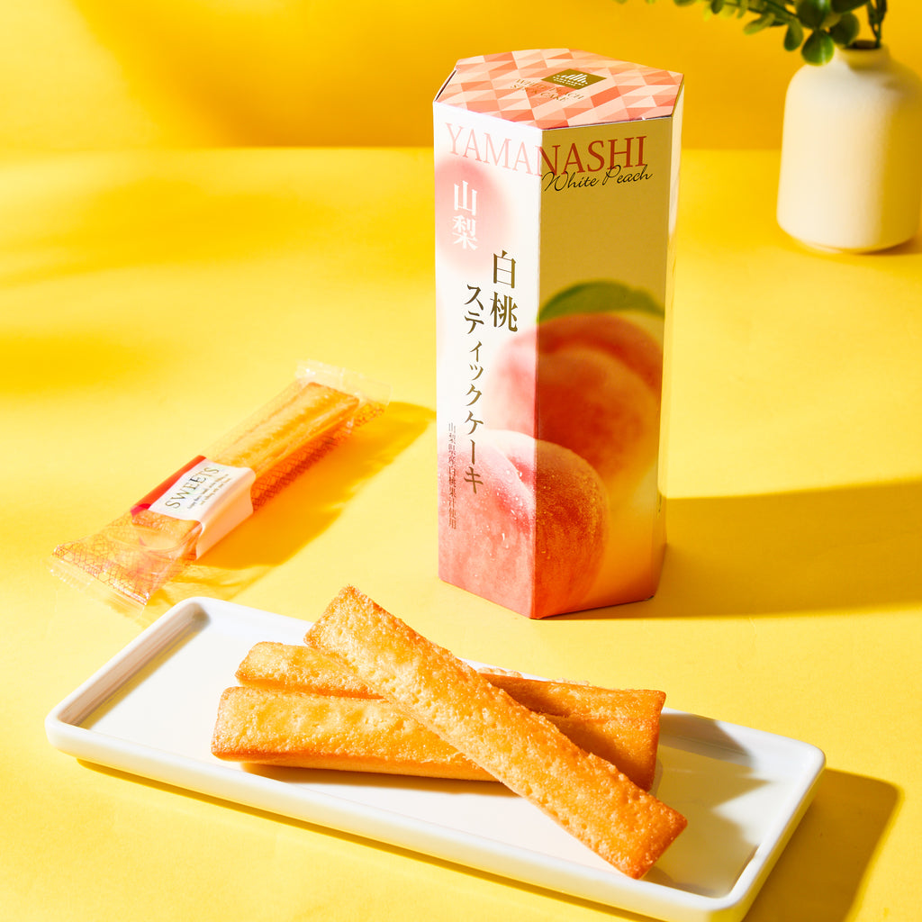 White Peach Bar Cake (5 pieces)