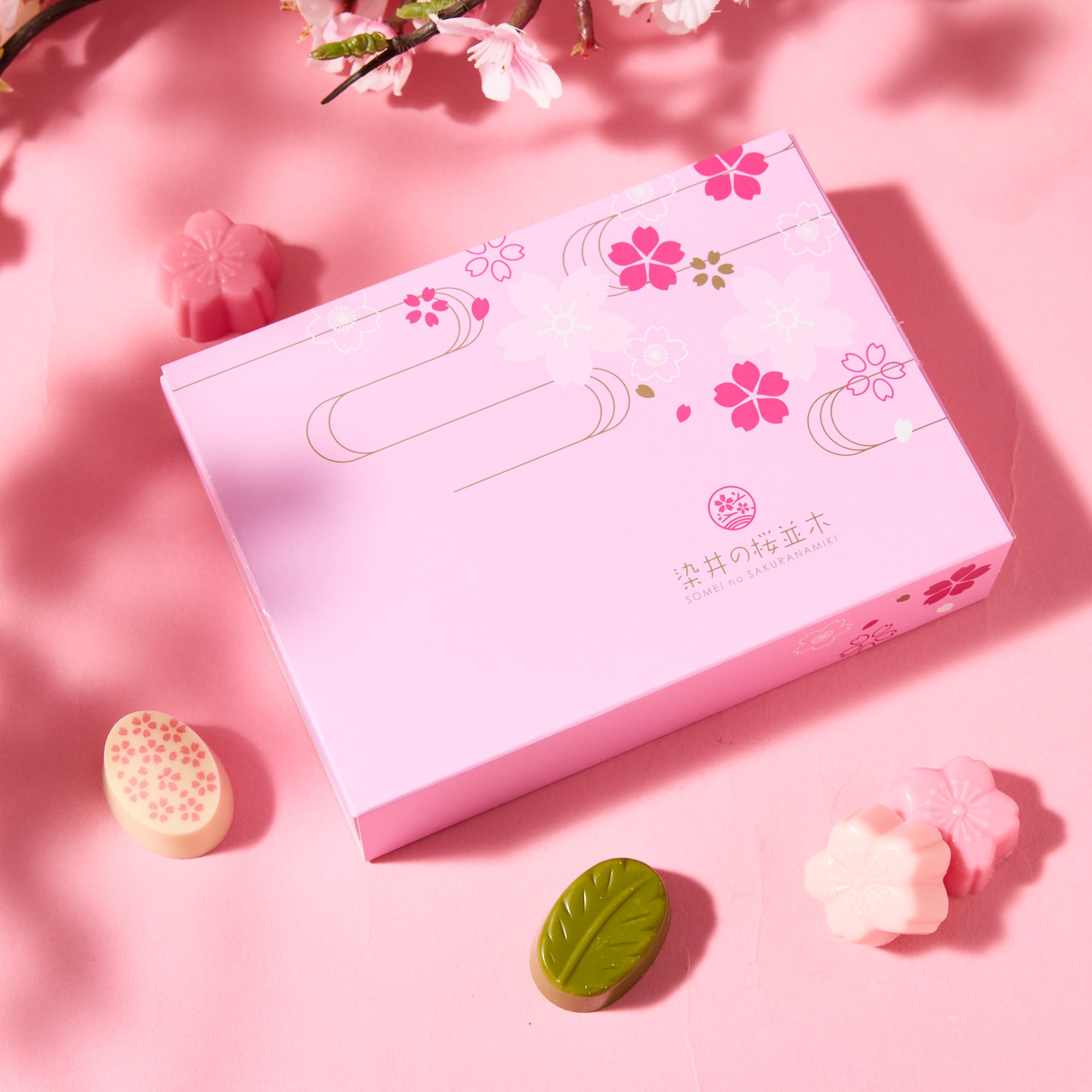 Artisanal Sakura Chocolates (6 pieces)