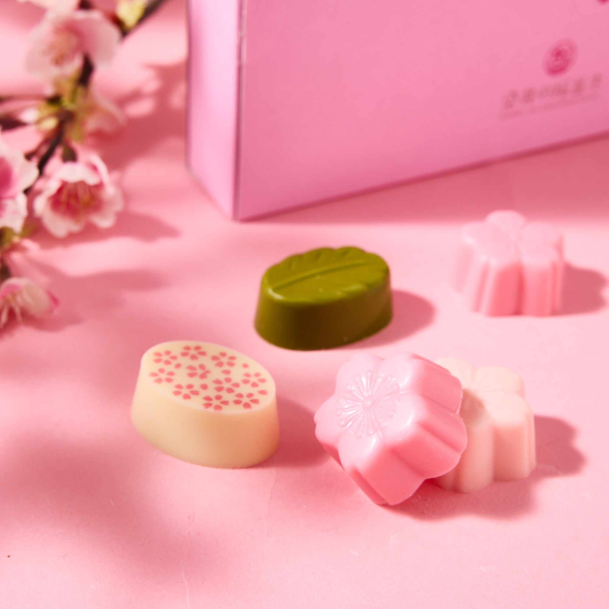 Artisanal Sakura Chocolates (6 pieces)