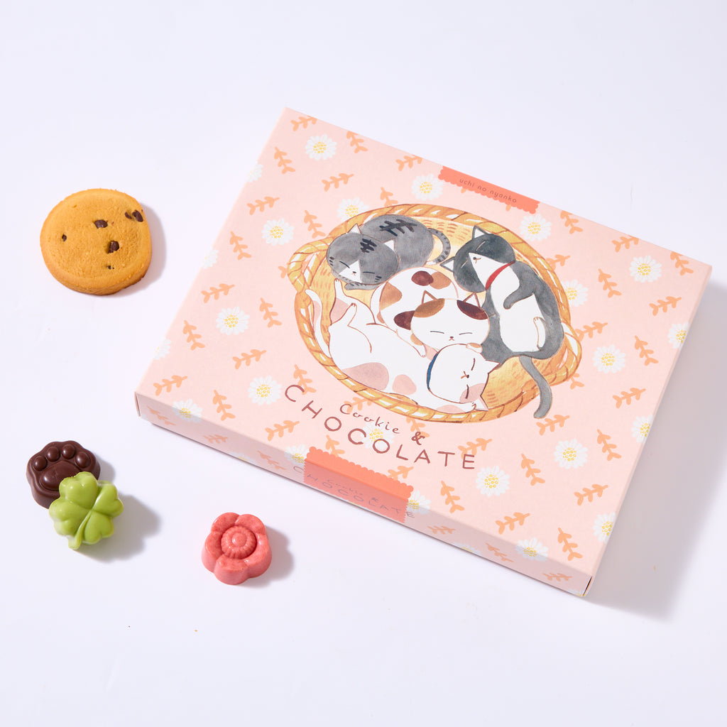 Cat Chocolate & Cookies