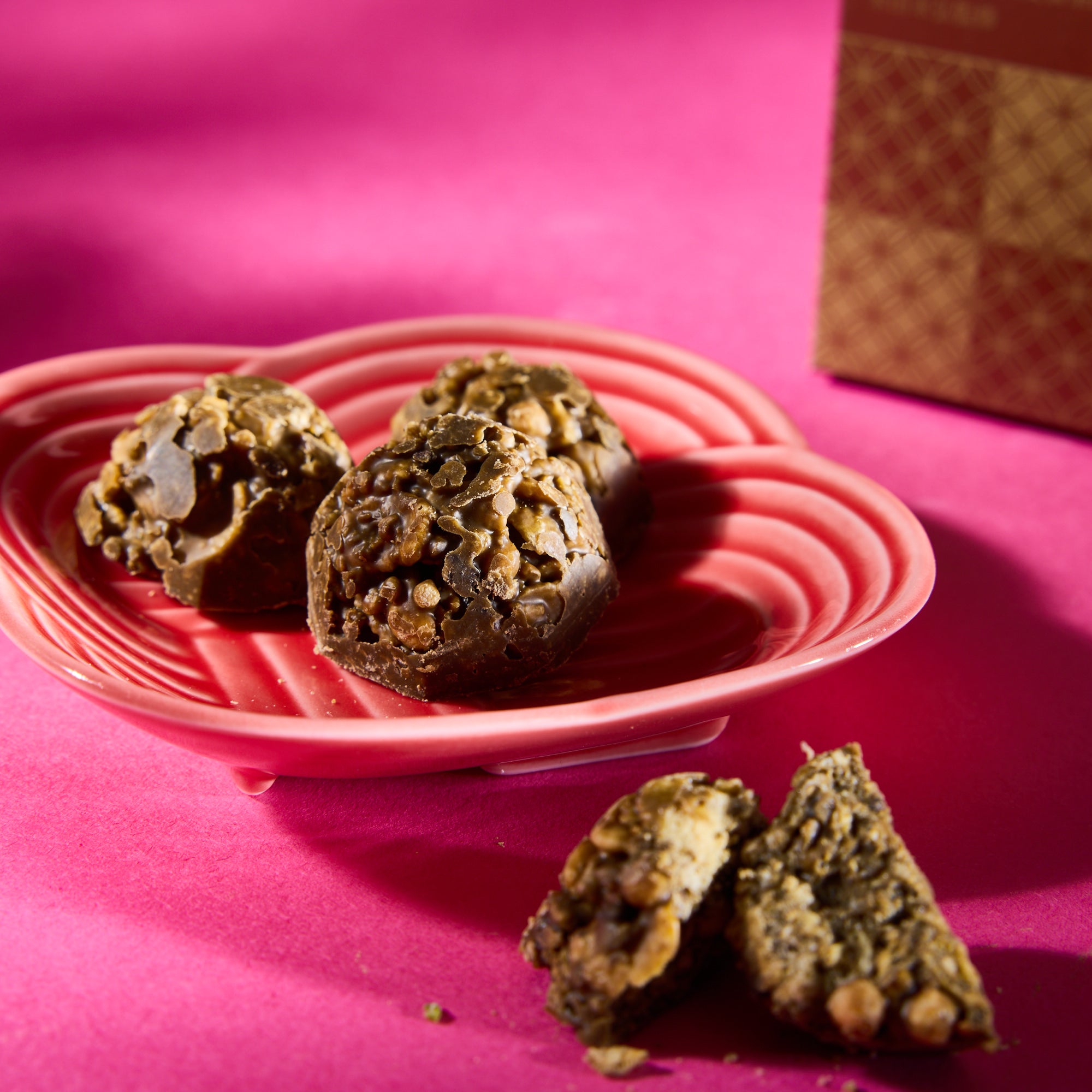 Hokodo Hojicha Arare Chocolate (6 pieces)