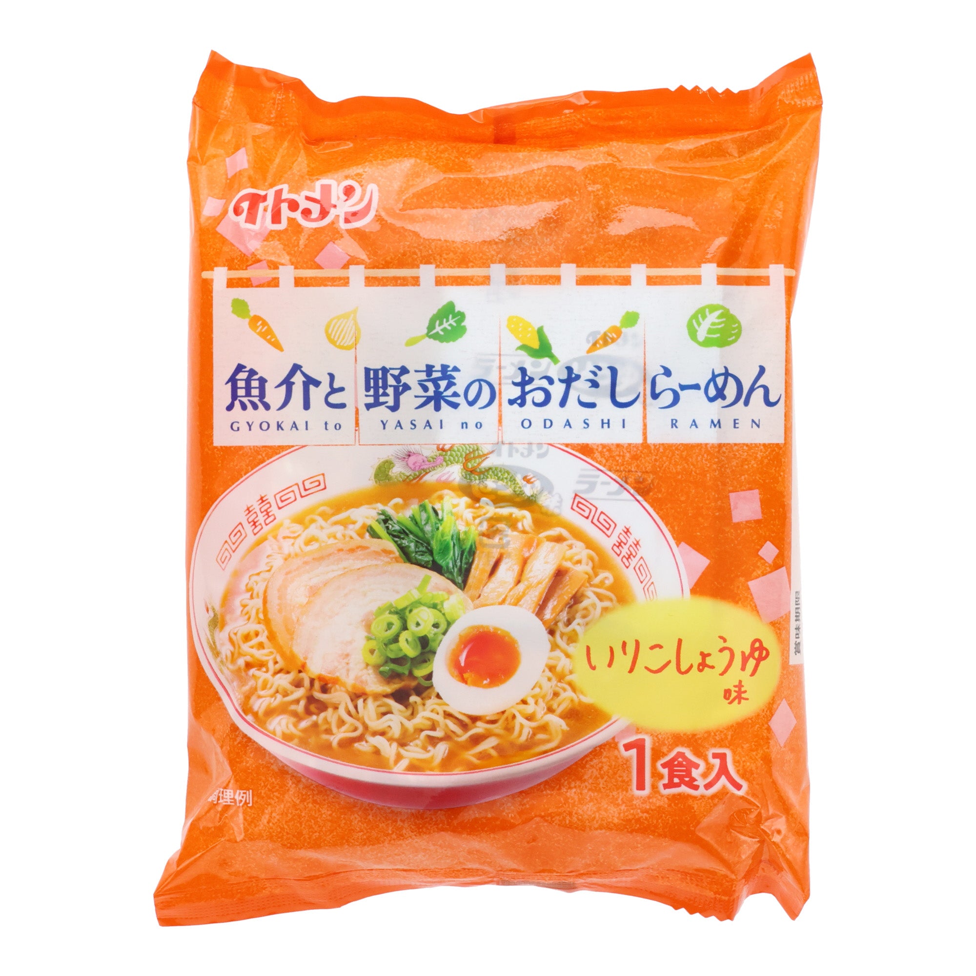 Itomen Soy Sauce, Umami, & Veggie Broth Ramen (5 Packs)