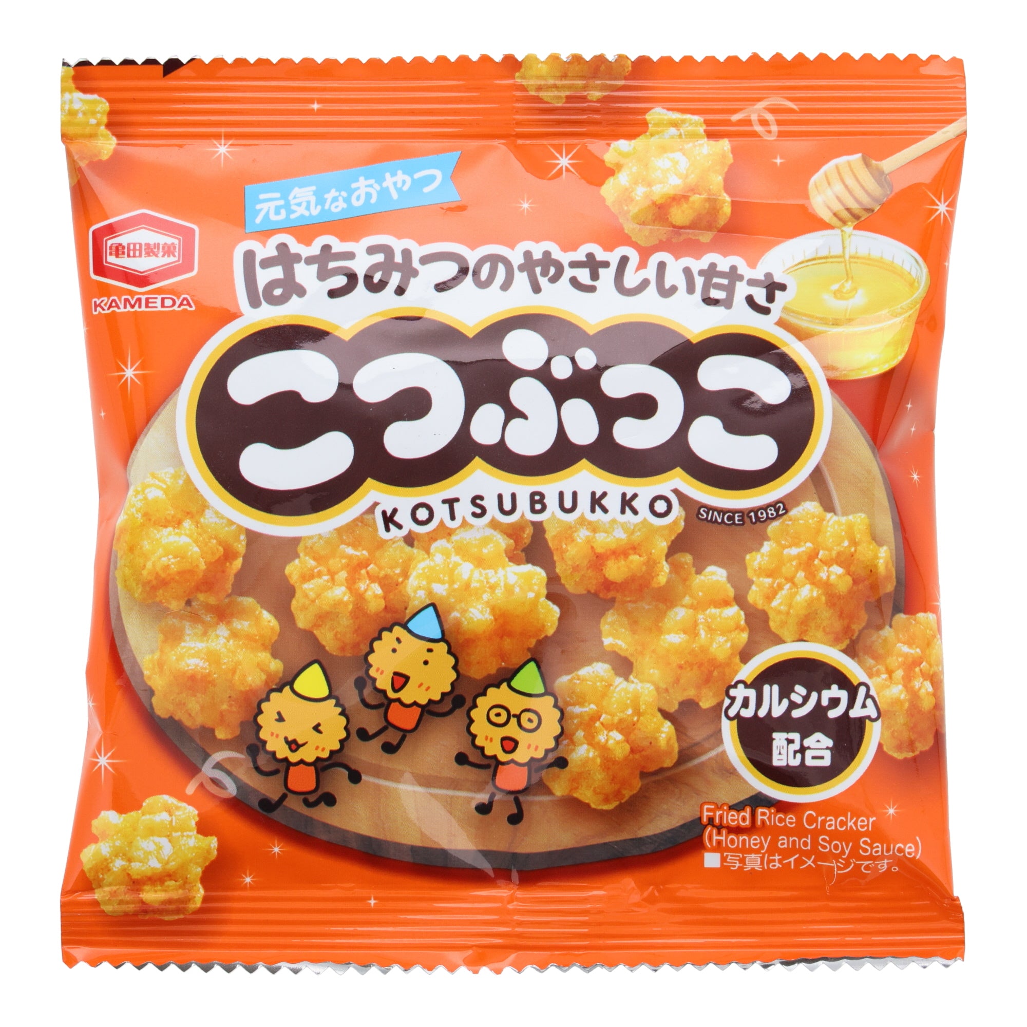 Honey Fried Rice Crackers (4 pieces)