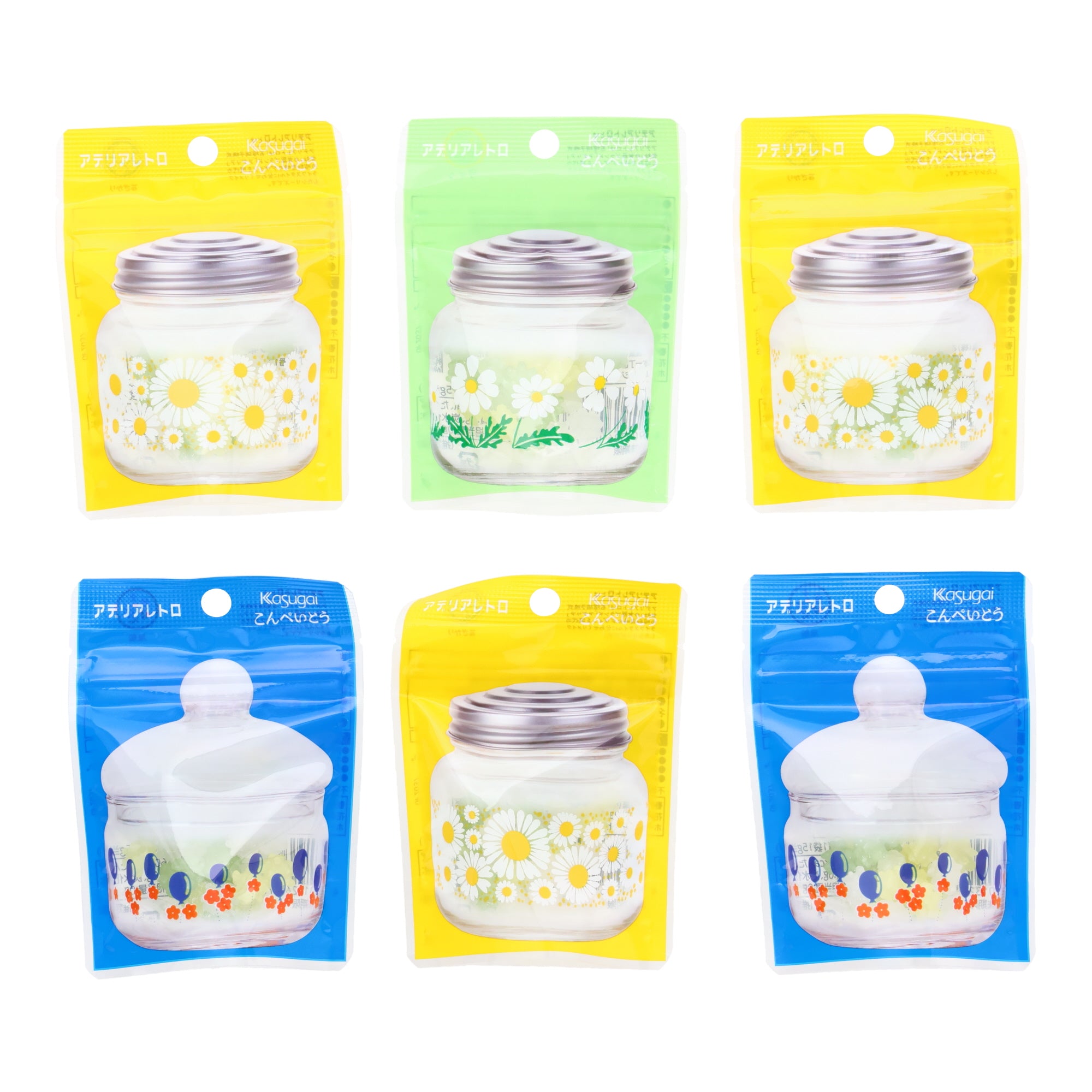 Retro Japanese Sugar Candy (6 Pieces)