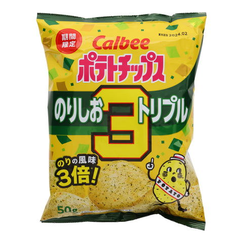 Calbee Nori Shio Triple Chips