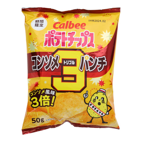 Calbee Consomme Triple Punch Chips