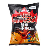 Calbee Potato Chips Spicy Chili Peppers