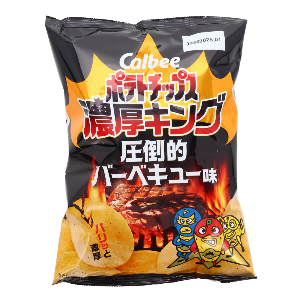 Calbee Potato Chips Bold BBQ