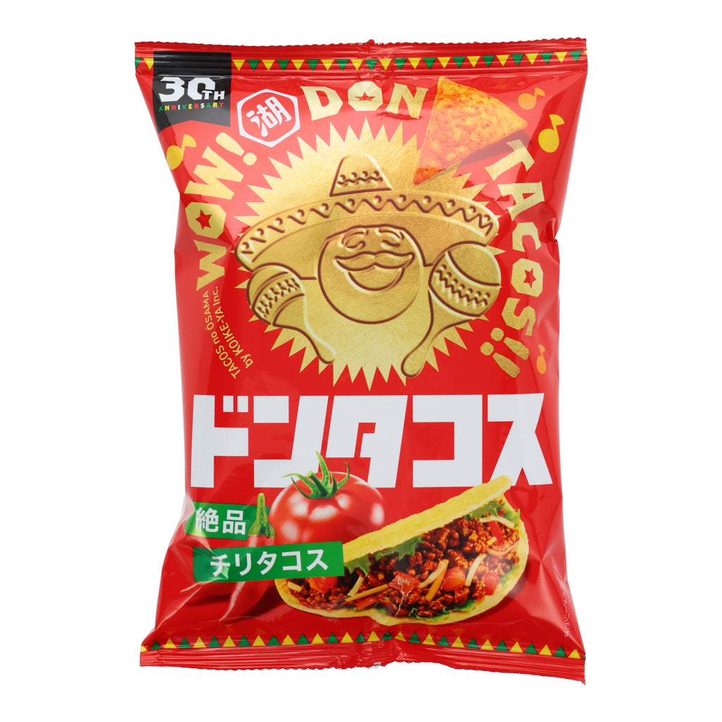 Koikeya Don Tacos Spicy Chili Tacos Chips