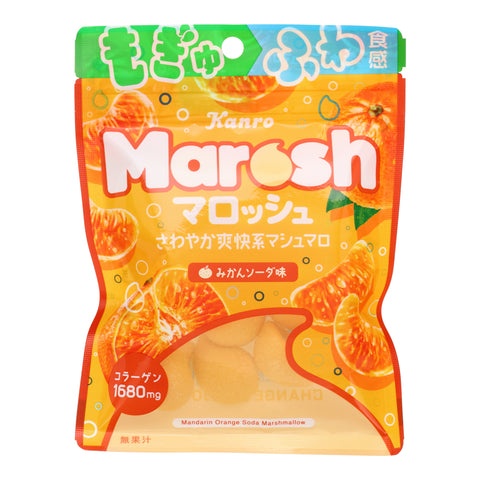 Marosh Marshmallows Mikan Soda Flavor