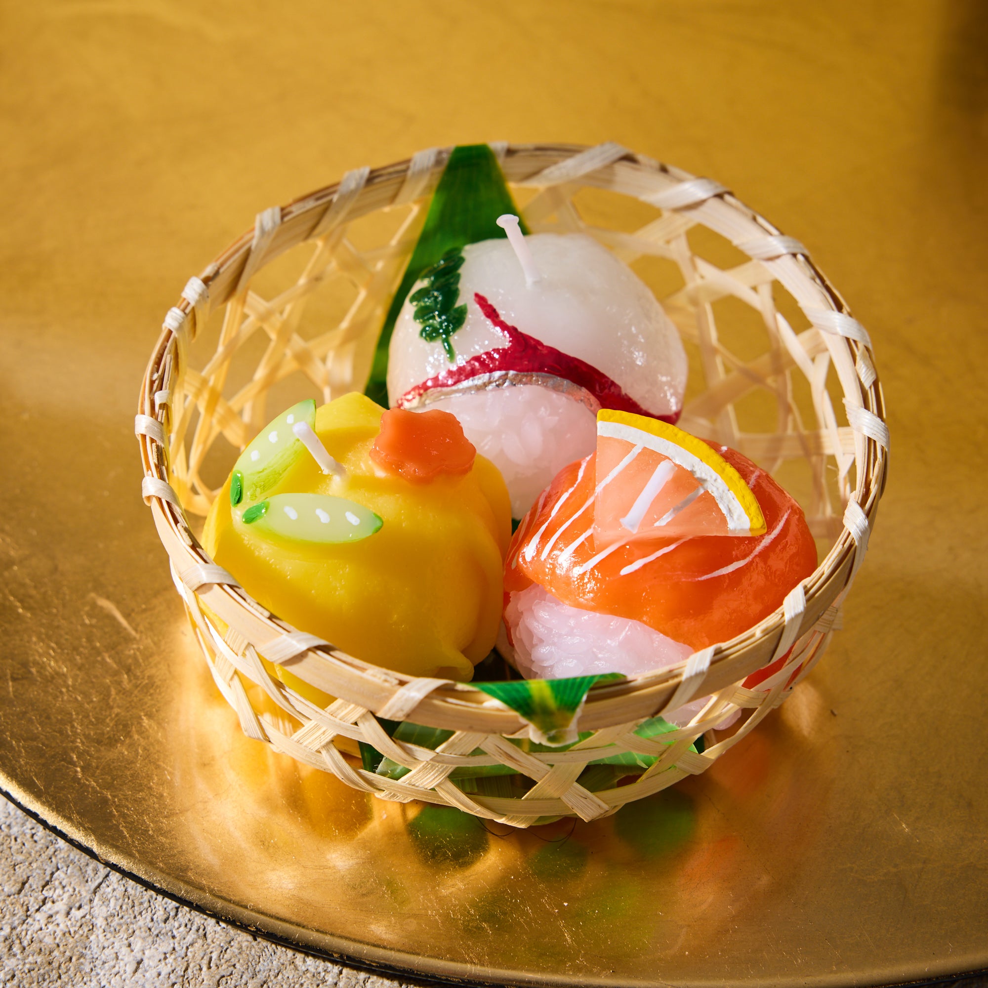 Temari Sushi Candles