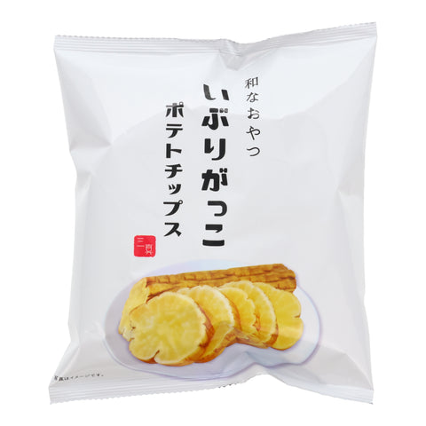 Pickled Daikon Potato Chips