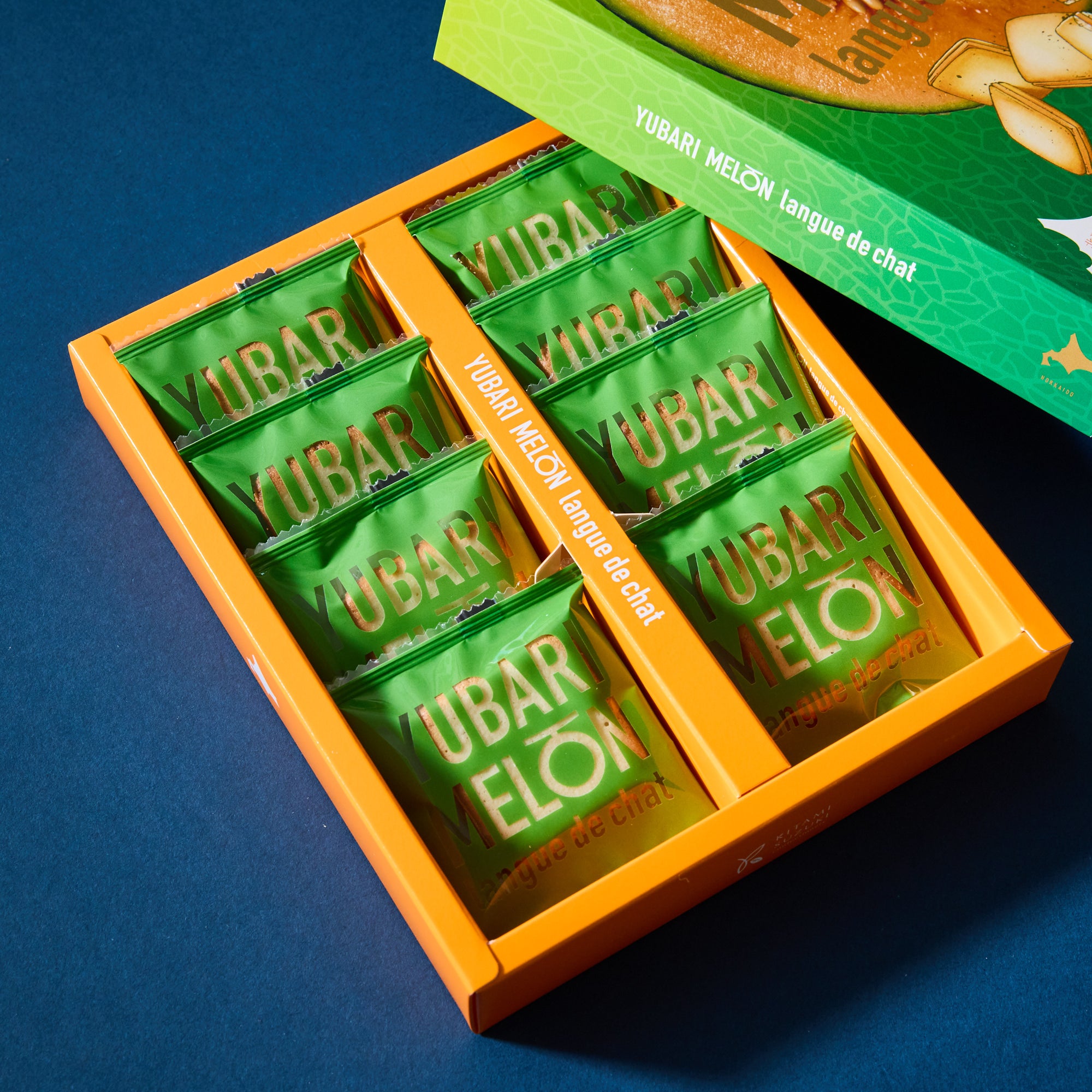Yubari Melon Langue de Chat Cookies (8 pieces)