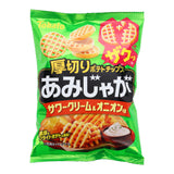 Tohato Sour Cream & Onion Waffle Chips