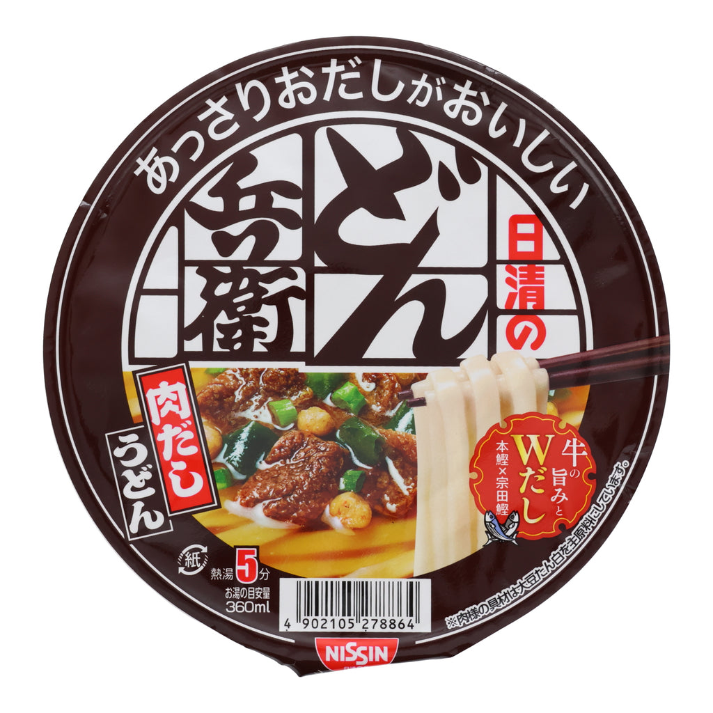 Nissin Beef Udon Bowl