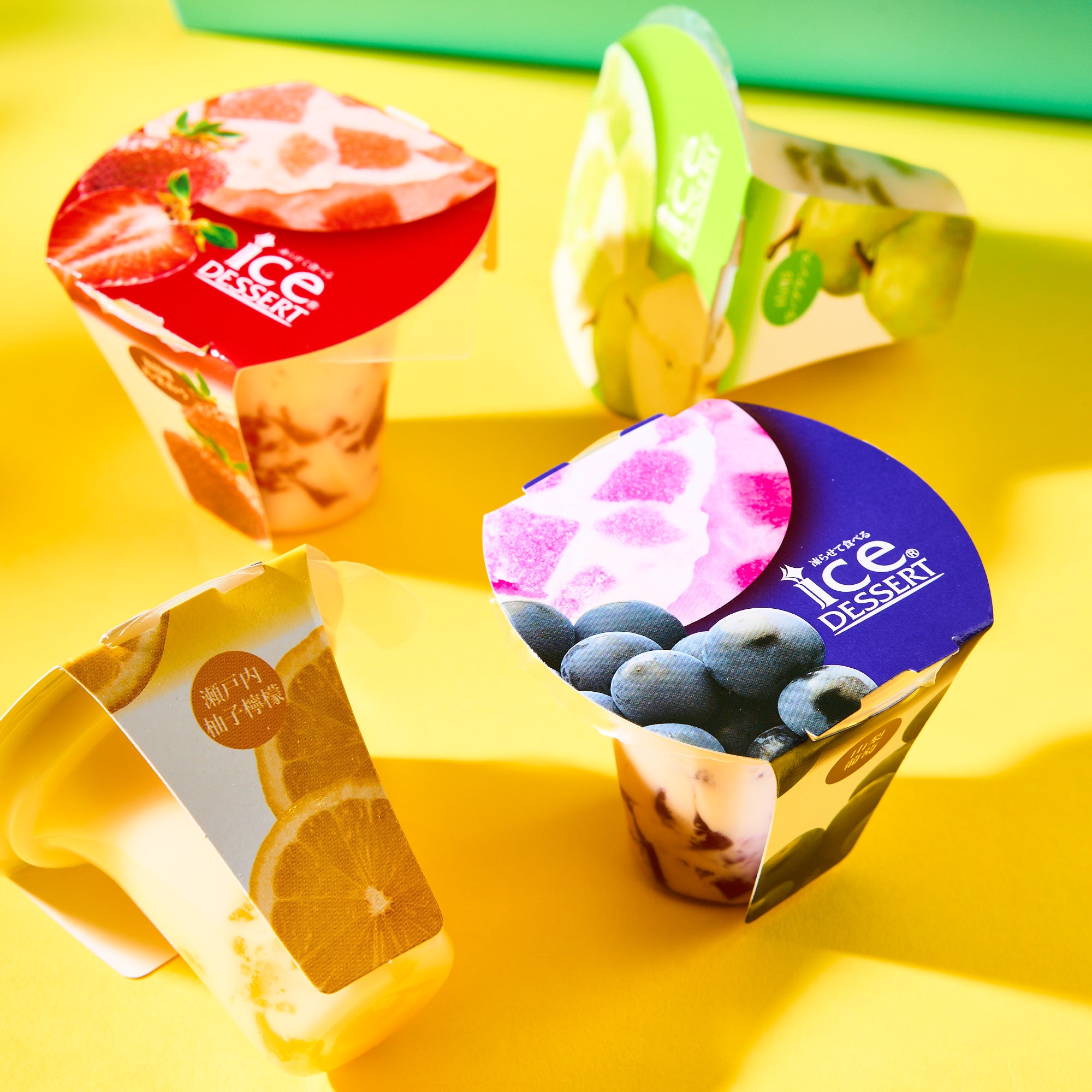 Frozen Fruit Ice Dessert (8 pieces)