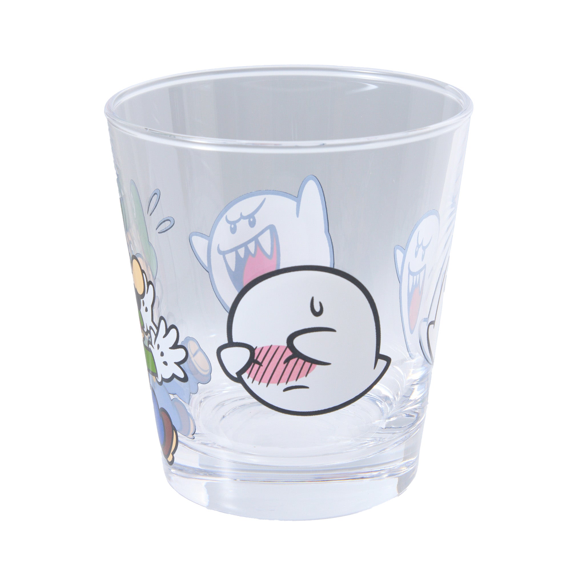 Super Mario Luigi & Boo Glass Cup