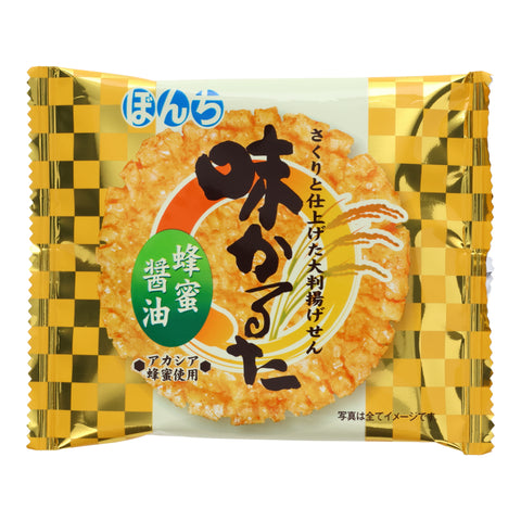 Golden Senbei - Soy Sauce and Honey Flavor (6 pieces)