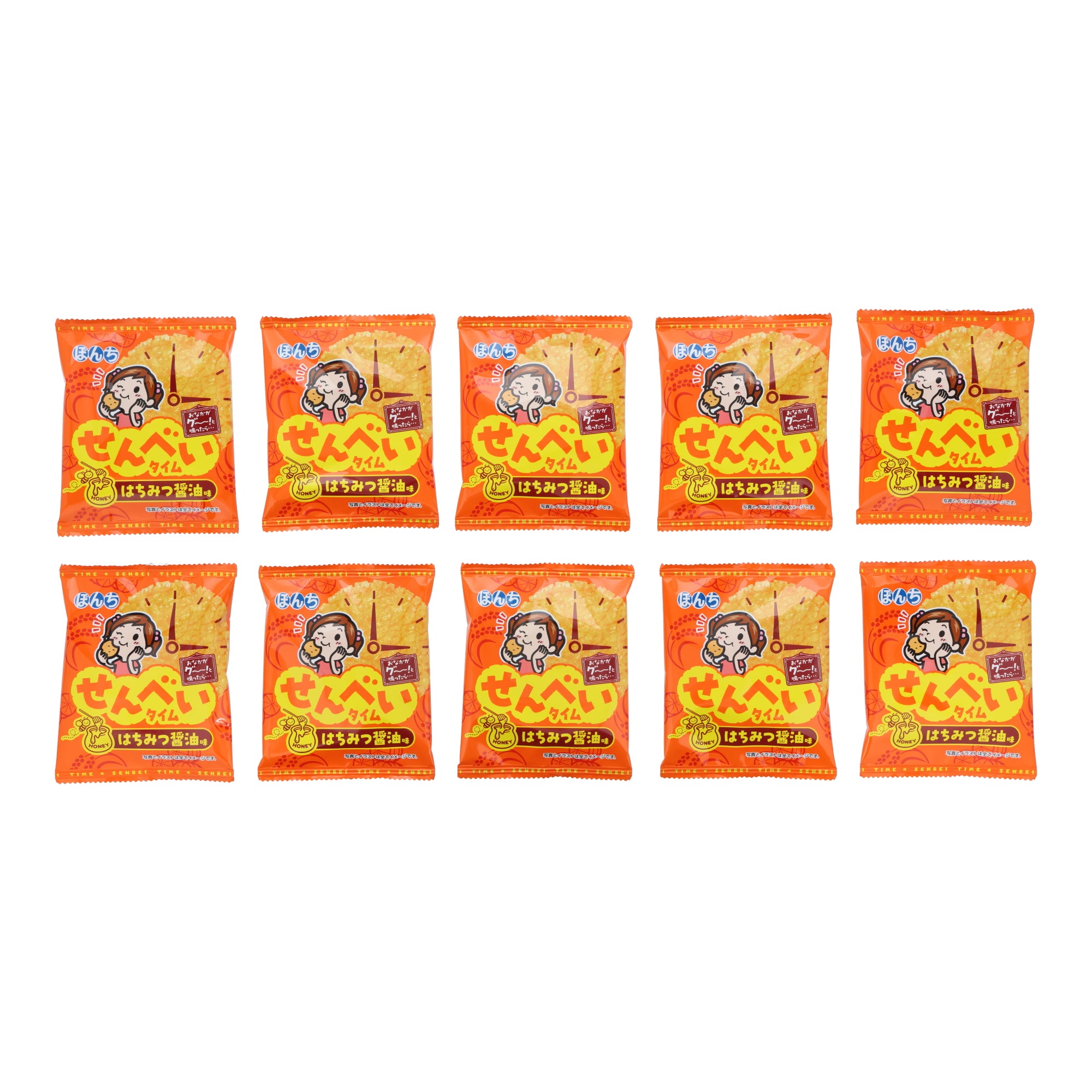 Honey Soy Sauce Rice Cracker (10 piece set)
