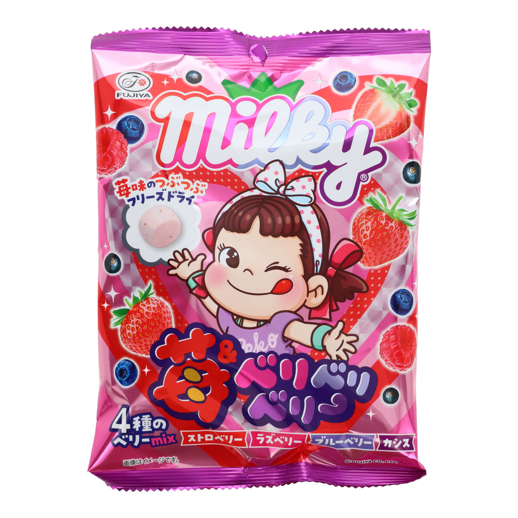 Milky Chewy Candies Strawberry & Mixed Berry