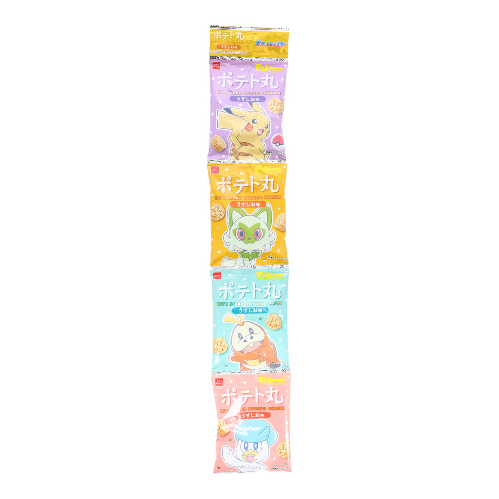 Pokémon Mini Potato Snack Lightly Salted (4 pieces)