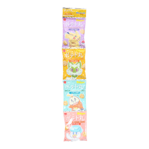 Pokémon Mini Potato Snack Lightly Salted (4 pieces)