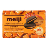 Meiji Caramel Chocolate Sandwich Cookies