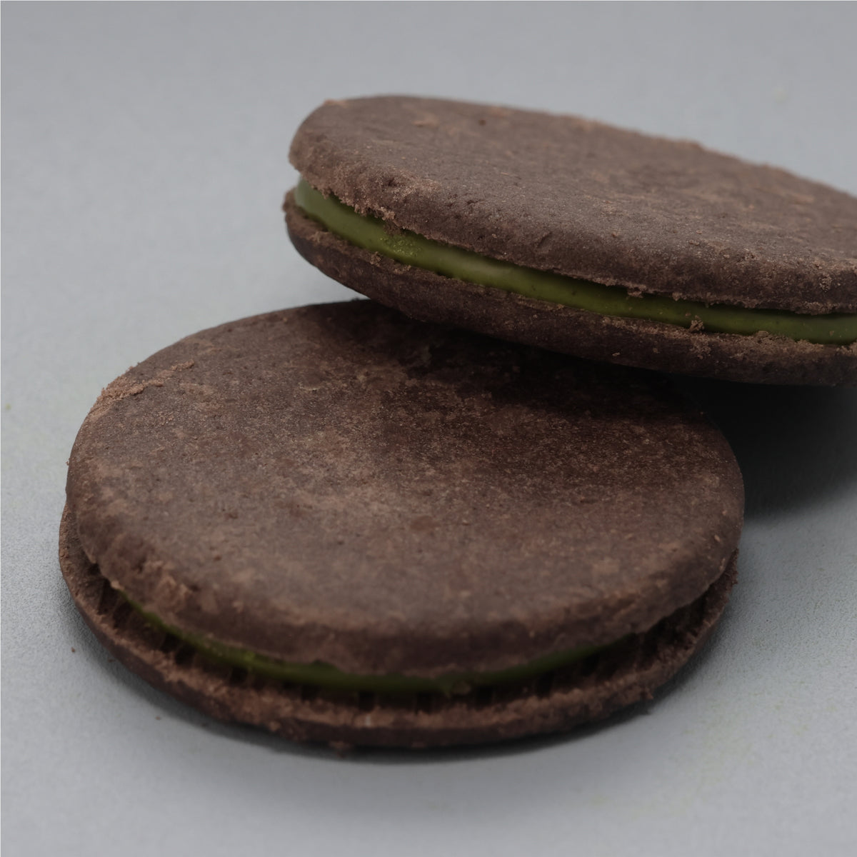 Meiji Rich Matcha Chocolate Sandwich Cookies