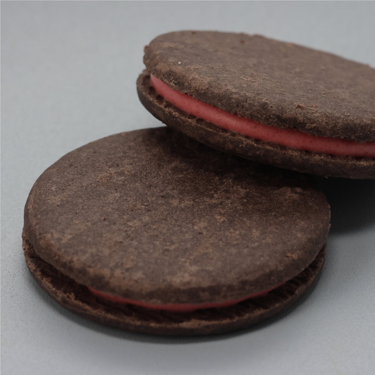 Meiji Rich Strawberry Chocolate Sandwich Cookies