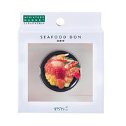Seafood Rice Bowl Mini Magnet