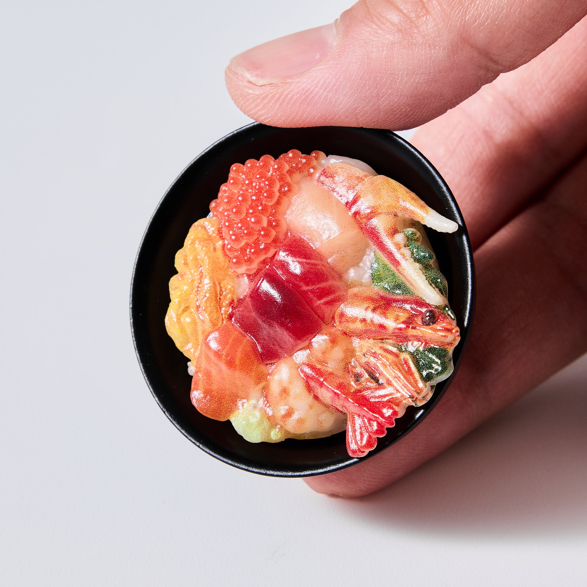 Seafood Rice Bowl Mini Magnet