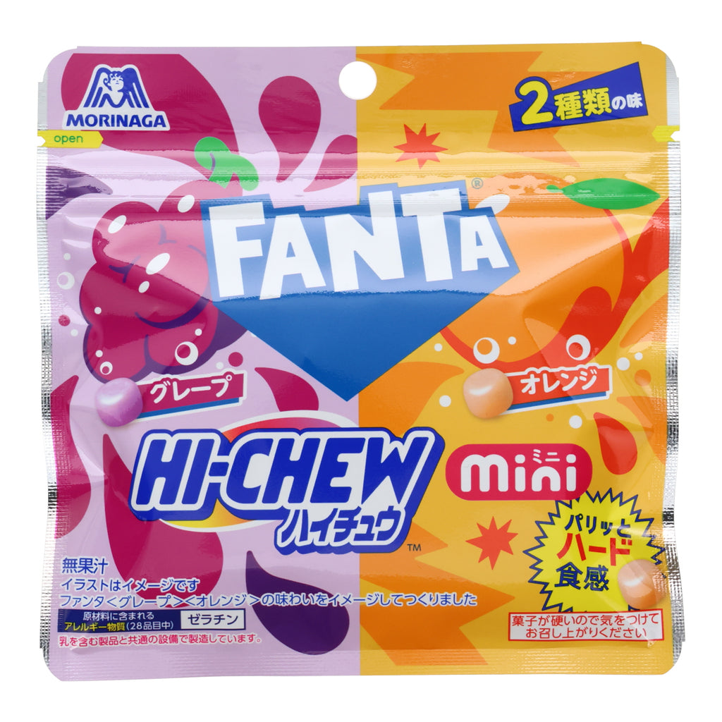 Hi-Chew Grape and Orange Fanta