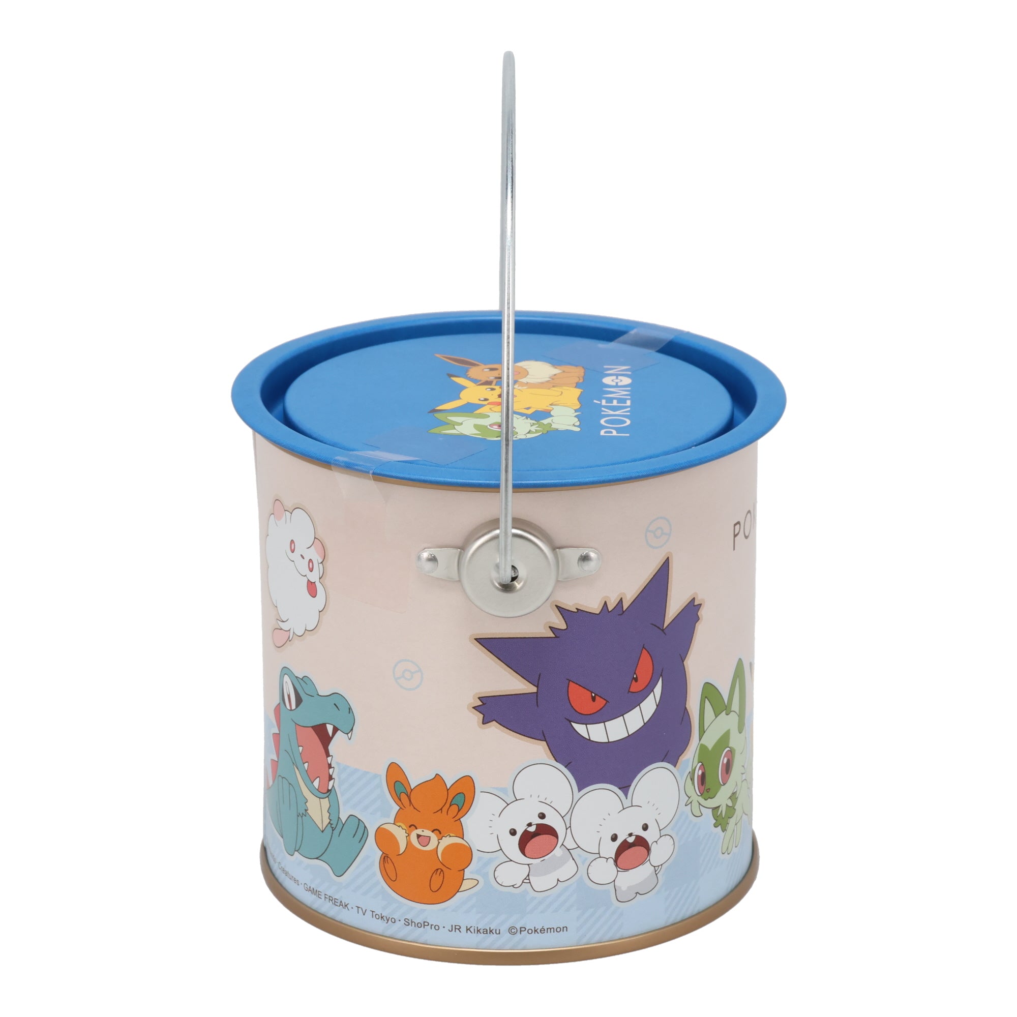 Pokémon Crunchy Chocolate Assortment Tin Barrel (8 Pieces)